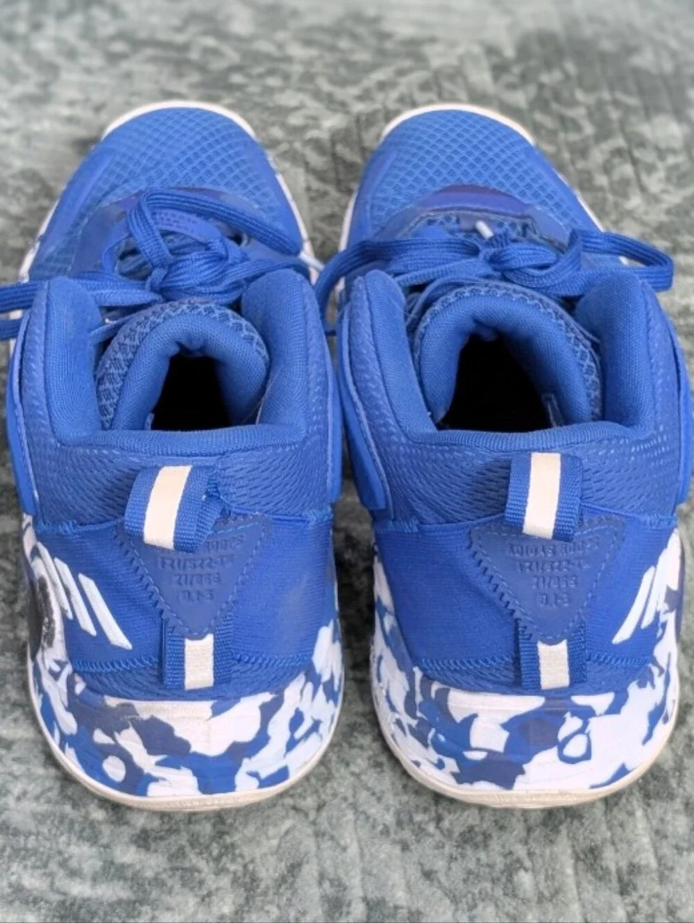Adidas D.O.N. Issue 3 Royal Blue/White Basketball Shoes Men’s Size 11
